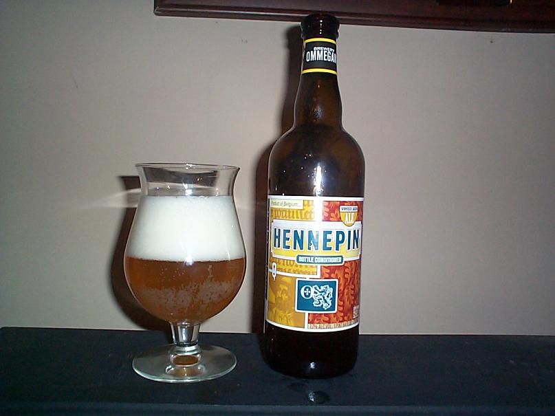 Ommegang Hennepin Pour One